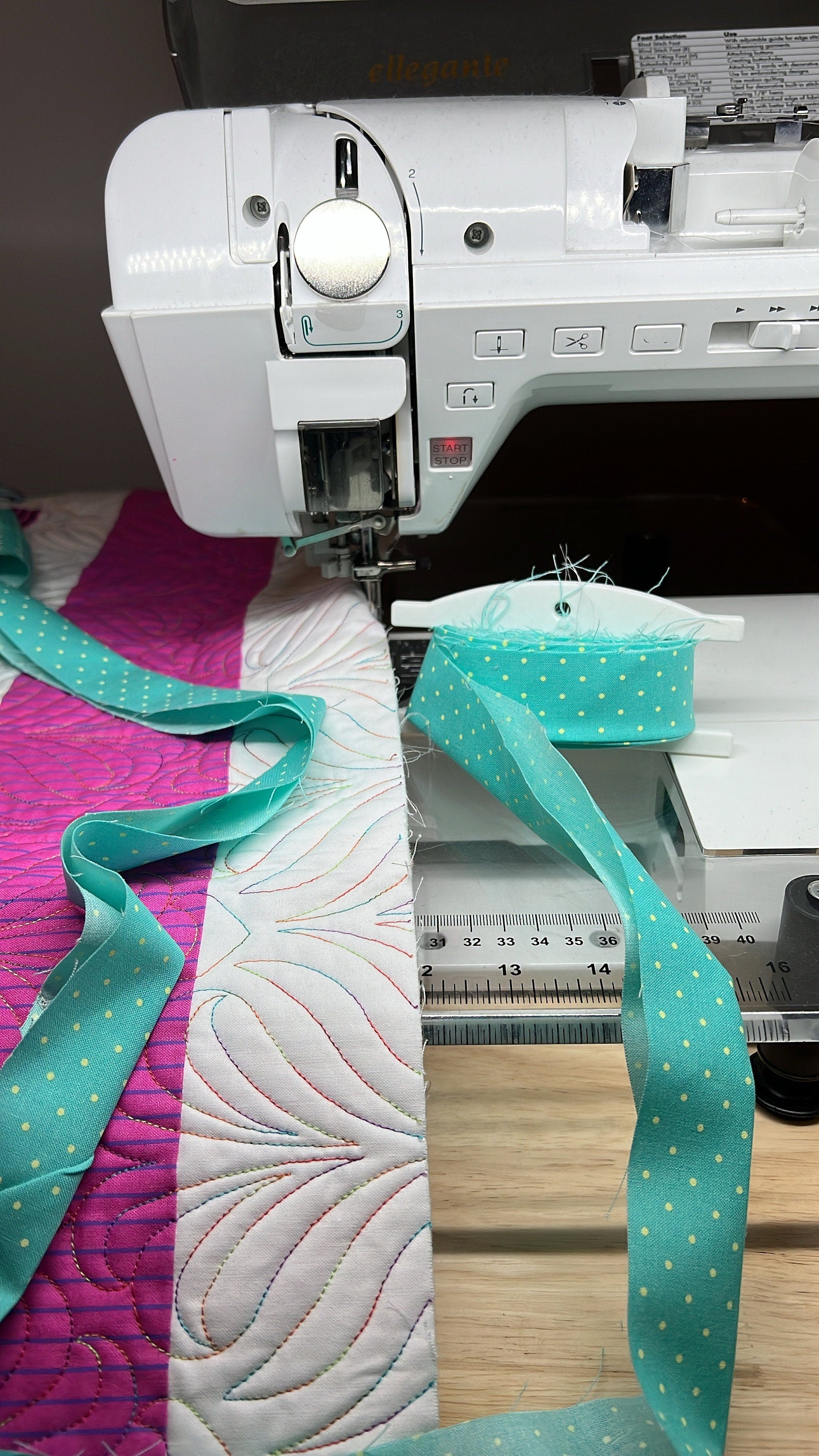Quilt Binding Holder