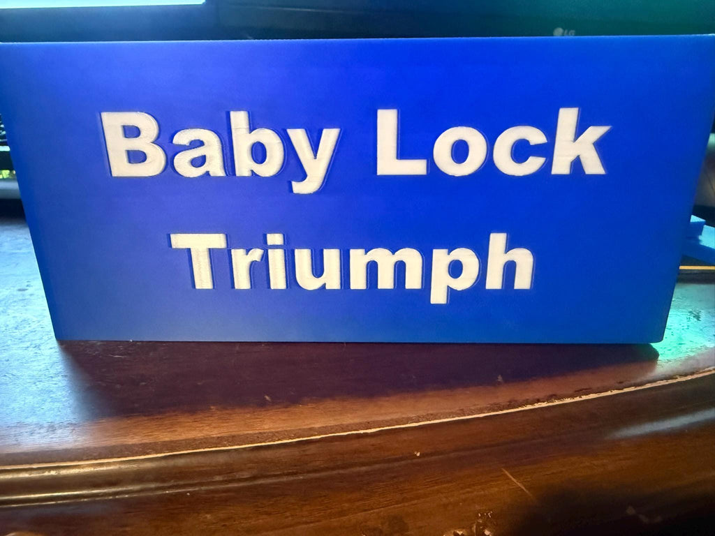 Customizable Baby Lock Triumph Thread Bin